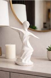 Boltonstone White Decor Art 14"(in)