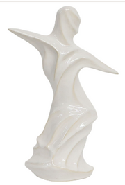 Boltonstone White Decor Art 14"(in)