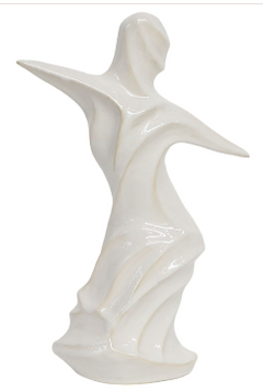 Boltonstone White Decor Art 14"(in)
