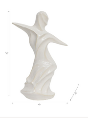 Boltonstone White Decor Art 14"(in)