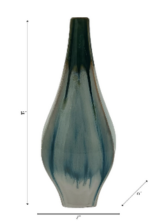 Slaterford Green Vase 14" (in)