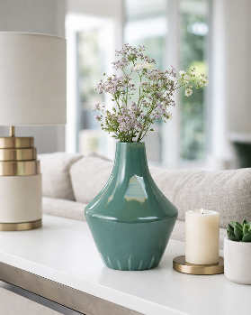 Colefield Green Vase 12" (in)