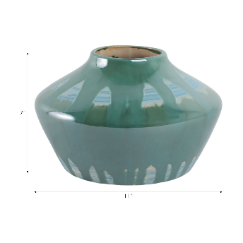 Colefield Green Vase 7" (in)