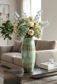 Anseloak Green Vase 18"(in)