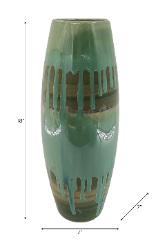 Anseloak Green Vase 18"(in)