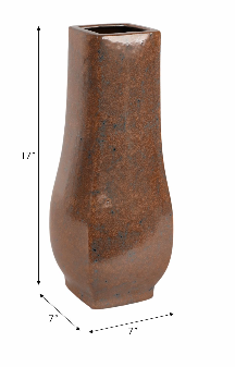 Corbinport Brown Vase 17"(in)