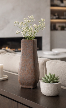 Corbinport Brown Vase 14"(in)