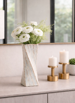 Greysoncross Brown Vase 9"(in)