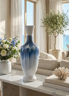 Heathmore Blue Jar 21"(in)