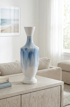 Heathmore Blue Jar 16"(in)