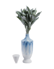 Heathmore Blue Jar 16"(in)