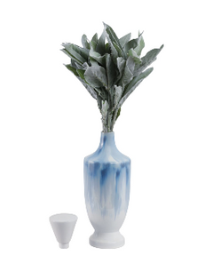 Heathmore Blue Jar 16"(in)