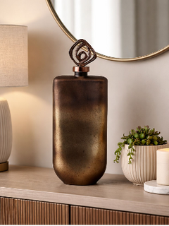 Finleygrove Bronze Glass Vase 20" (in)