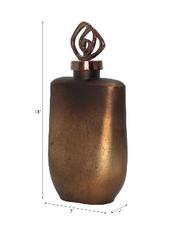 Finleygrove Bronze Glass Vase 14" (in)