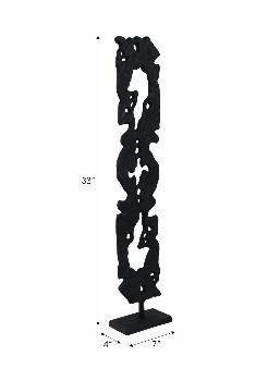 Carltonham Black Decor 33"(In)