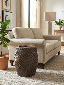 Deweyholm Brown Garden Stool 20"(in)