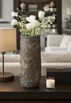 Hawleyford Bronze Vase 19"(in)