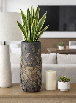 Hawleyford Bronze Vase 15" (in)