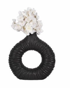 Cantongate Black Vase 12"(in)