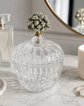 Rexrose Clear Jar 8"(in)