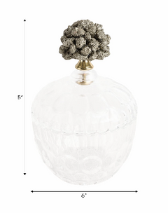 Rexrose Clear Jar 8"(in)