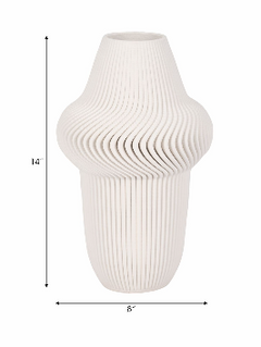 Deanfield Ivory Vase 14" (in)