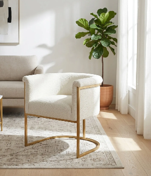 Lucasbeach Ivory Chair 28"(in)