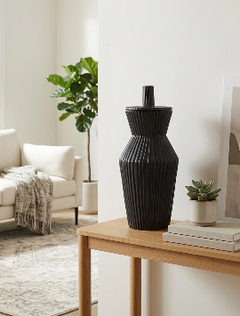 Wrenton Black Vase 20"(in)