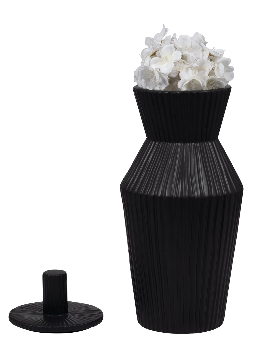 Wrenton Black Vase 20"(in)