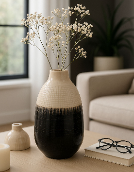 Janerun Ivory Vase 12"(in)