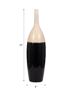 Troyside White Vase 31" (in)