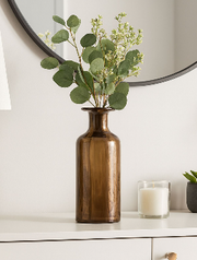 Kanevale Brown Glass Vase 15 (in)