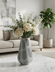 Digbydale Gray Glass Vase 9 (in)