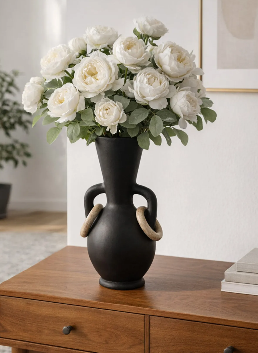 Arlovale Black Vase 14"(in)