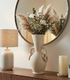 Elliotwell Ivory Vase 18" (in)