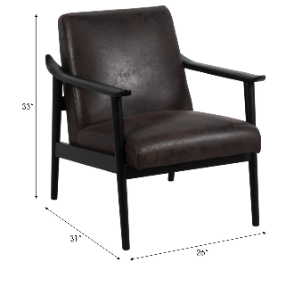 Gerberworth Black Chair 33"(in)