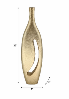 Colvinrun Gold Vase 23" (in)