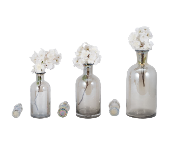 Nortonfield Gray Vases 16" (in) (Set of 3)