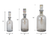 Nortonfield Gray Vases 16" (in) (Set of 3)