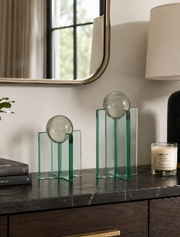 Trentonview Clear Decor 12 (in) (Set of 2)