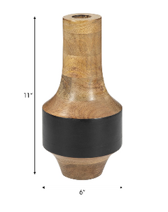 Bowenfield Brown Vase 11"(in)