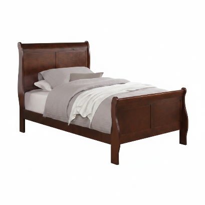 Louis Philippe Sleigh Bed