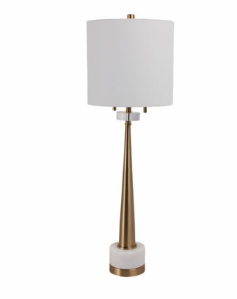 36" Genoa Gold Table Lamp