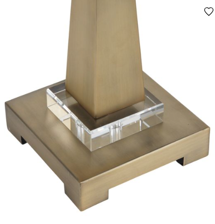 35" Taranto Gold Table Lamp