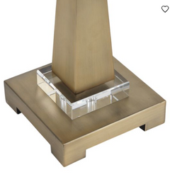 35" Taranto Gold Table Lamp
