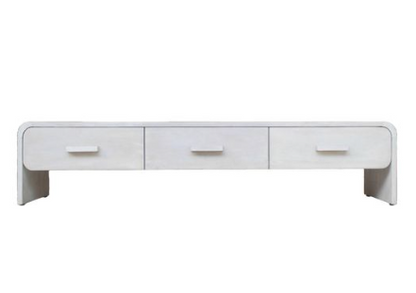 Blantonstone White Console 71"