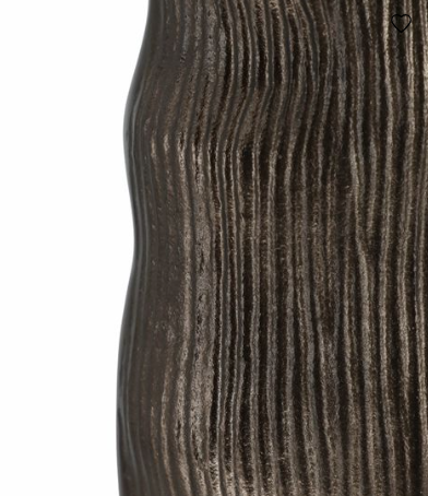 27" Sitka Large Metal Vase Bronze