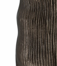 27" Sitka Large Metal Vase Bronze