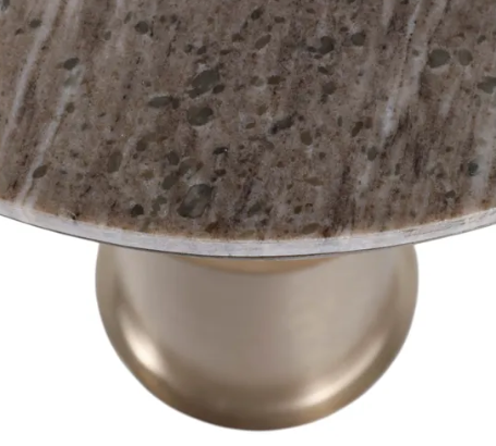 Dolinsk Marble Accent Table
