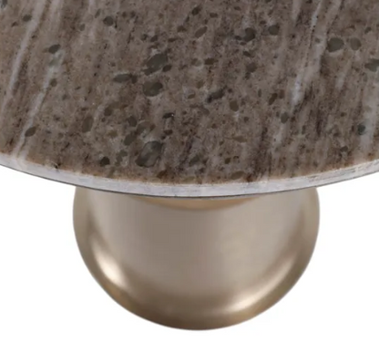 Dolinsk Marble Accent Table